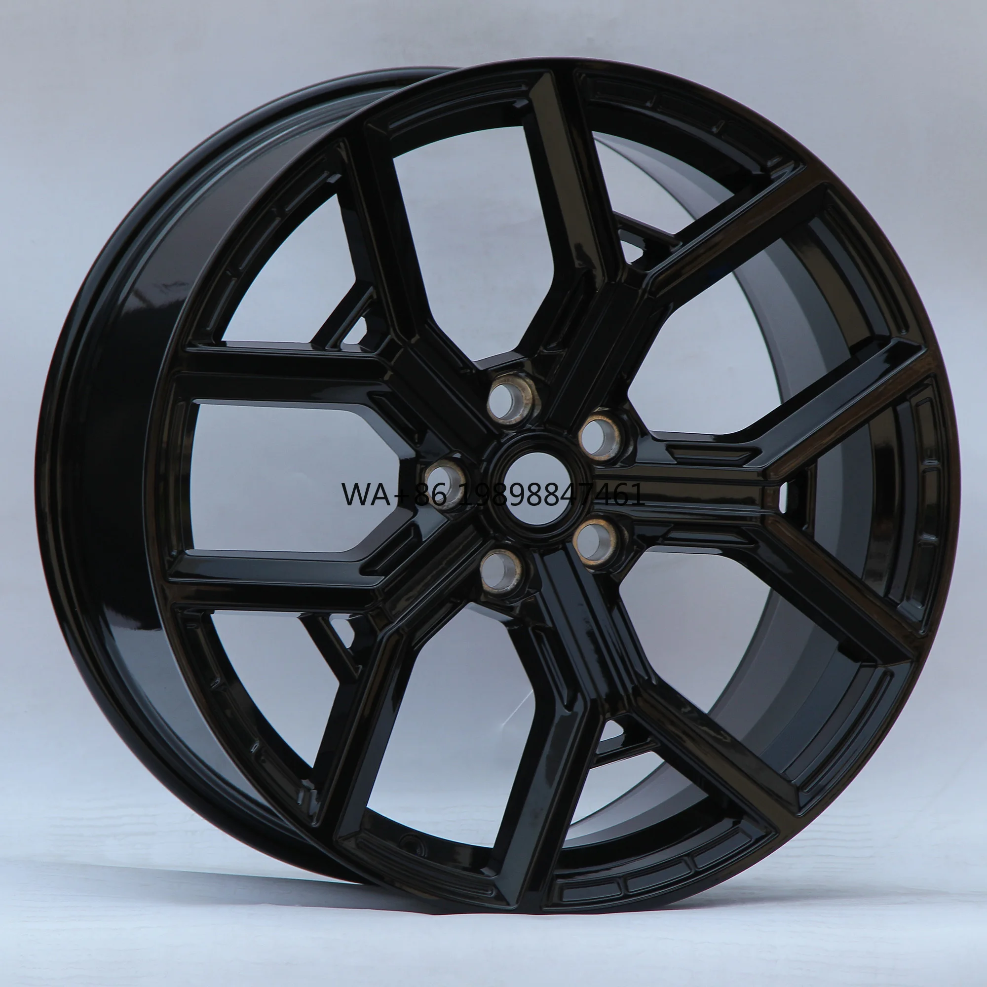 

Premium Multi Spoke 5-Hole Aluminium Alloy Wheels New Black Finish Flow Formed Retrofit/Upgrade for for