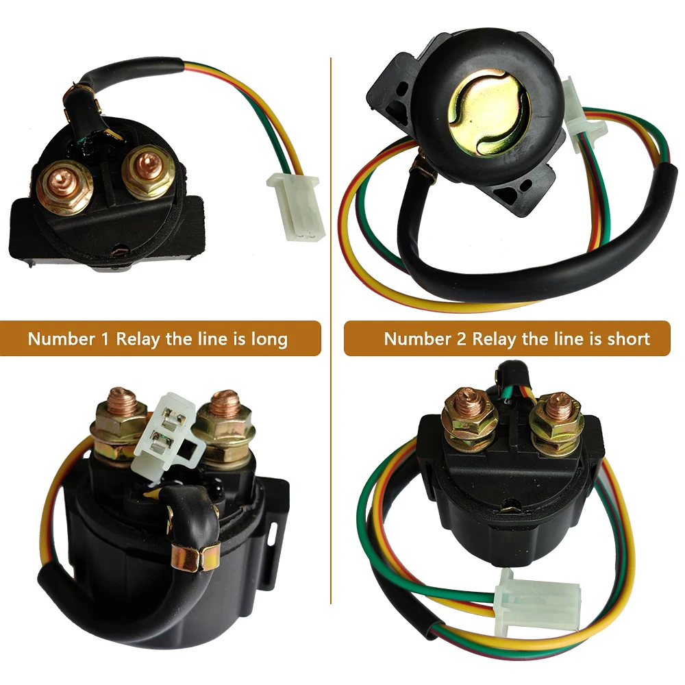 

1pc Starter Relay Solenoid For YAMAHA XVZ1200 VENTURE ROYALE XVZ 1200 PRO-4 HAULER YFU ATV For APRILIA RSV1000R RSV 1000 RSV1000