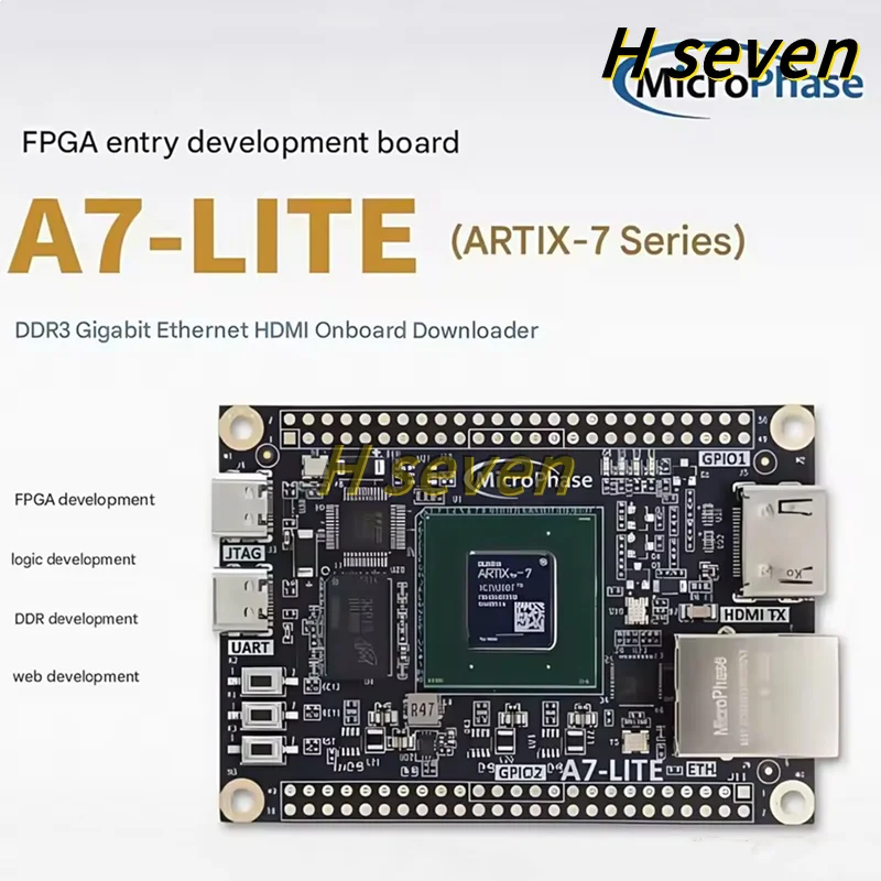 1pcs/lot XILINX Artix7 Core Board XC7A35T 100T 200T A7-Lite FPGA Development Board