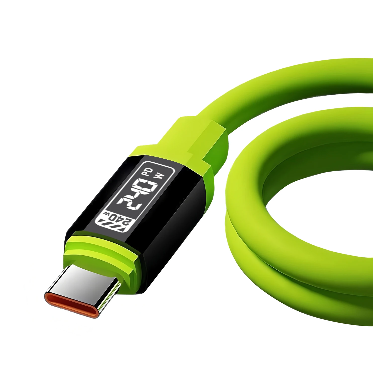 24W USB-Type C Cable Fast Charging USB C Charger Cord For For iPhone 15 14 13 12 11 Huawei P40 P30 Realme Oppo Oneplus USB Cable