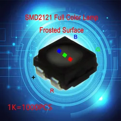 1000 pcs ,SMD2121 full color LED lamp of Frosted suface used for LED display maintenance，Indoor RGB components for display