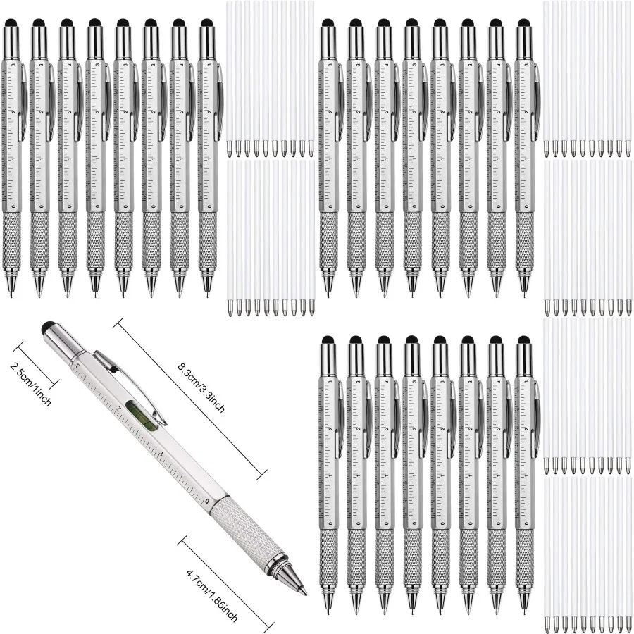 

Zhanmai, 8 шт., многофункциональные ручки 6 в 1, набор многофункциональных ручек со стержнями для мужчин, подарки на день рождения, рождественские чулки для меня