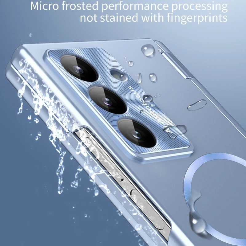Hinge Protection For Samsung Galaxy Z Fold 7 6 8 Magsafe Case With S Pen Pen Slot Screen Protector Magnetic Cover Z Fold 8 Fold6 view 5