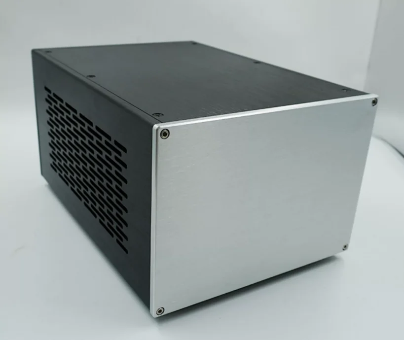 Y/ (219 *158 *309mm) All aluminum amplifier chassis /Decoder/ power filter/Power Amplifier Chassis/ AMP Enclosure DIY box