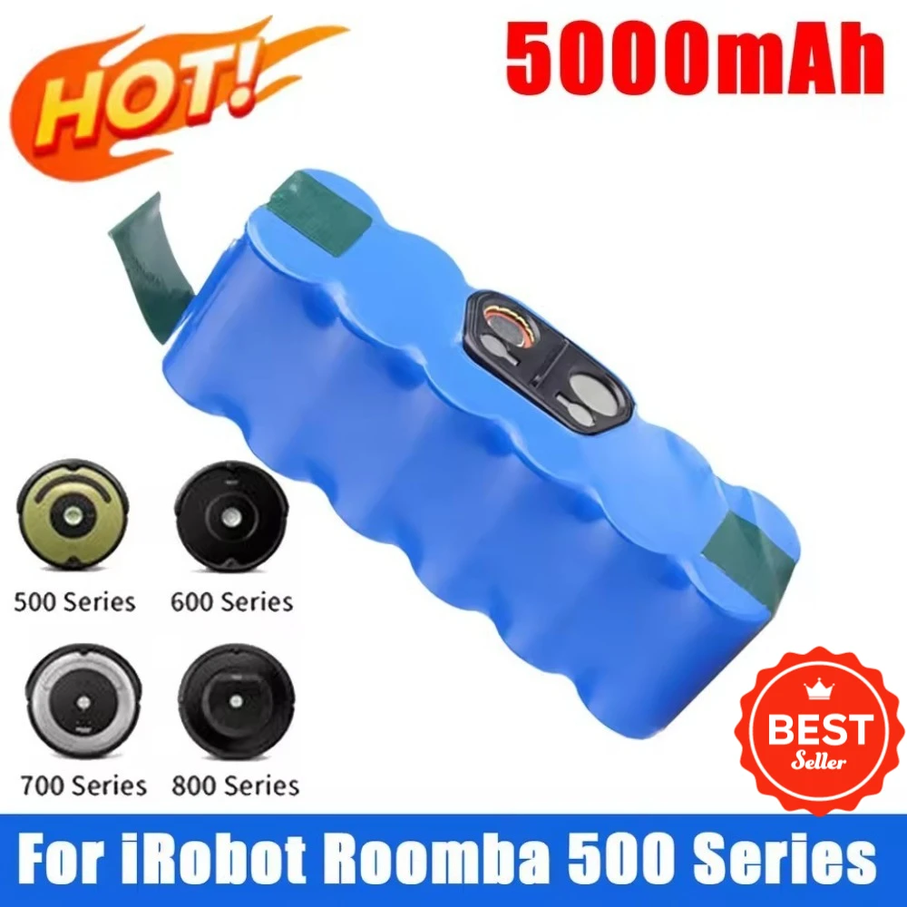 New 4000/5000/6000mAh for IRobot Roomba 500 600 700 800 560 650 770 780 Vacuum Cleaners Battery