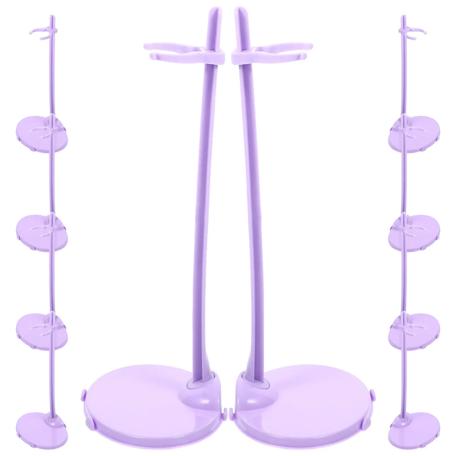 

10Pcs Stand Simple Plastic Rack Steady Support Convenient Holder for Action Figure Display Storage Stand