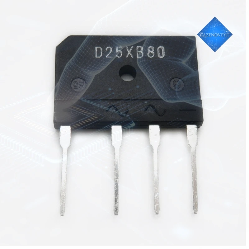 (5-10-20-30-100PCS) 25XB80 ZIP-4 D25XB80