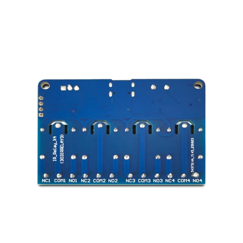 Y43A-Infrared Wireless Remote Control Switch Self-Locking Tap Interlock Multi-Function Convenient 4-Way Relay Module Easy To Use