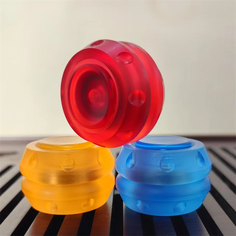 Fashion Plastic EDC Fidget Spinner Mini Hand Spinner Stress Relief Toy ADHD Fidget Toys Acrylic & PEI Spinning Toy for Adults