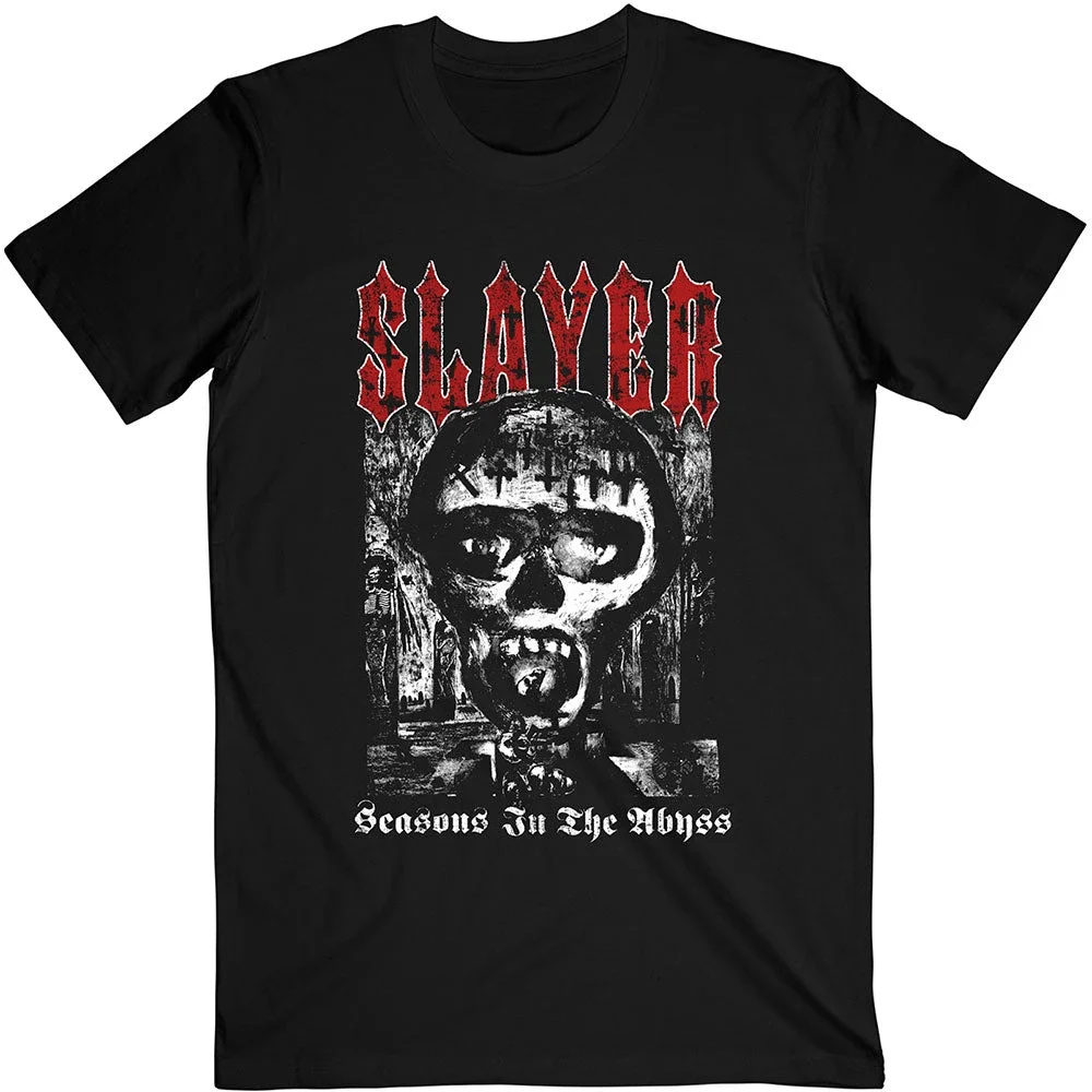 Acid Rain Slayer Band T-Shirt Cotton Graphic Tee Men Women Summer Streetwear