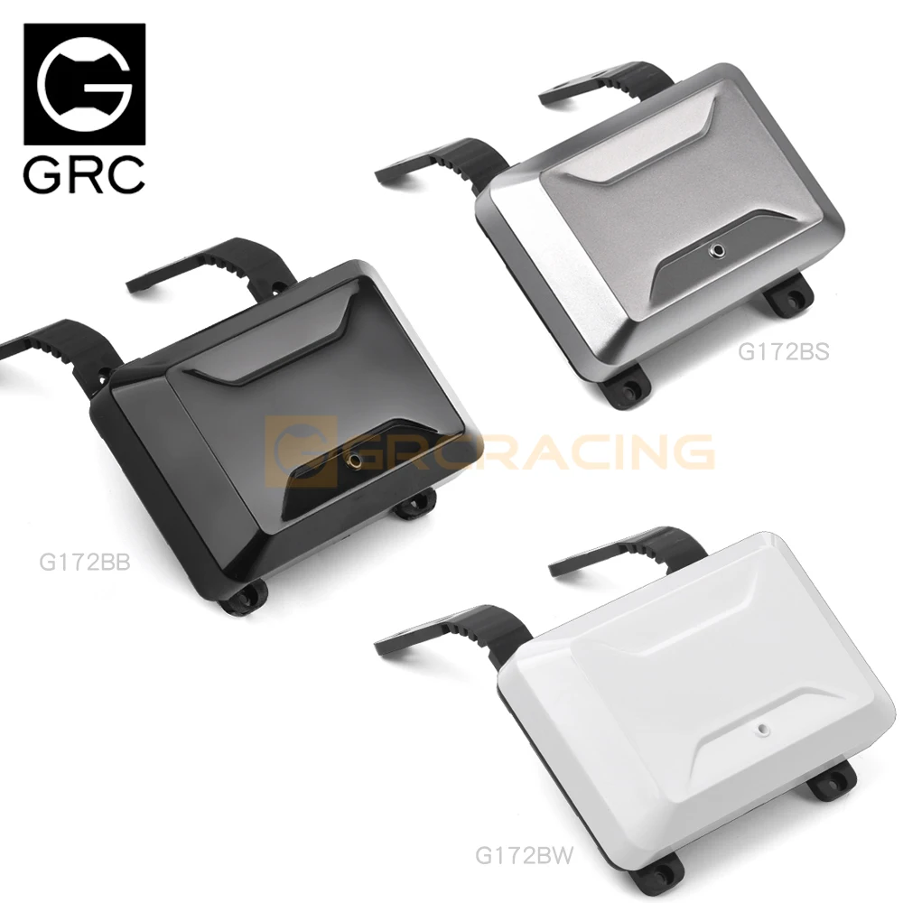 For 1/10 Rc Crawler Car Trax Trx4 Trx6 Axial Scx10 Universal Side Window School Bag/toolbox Simulation Modified Luggage G172bs