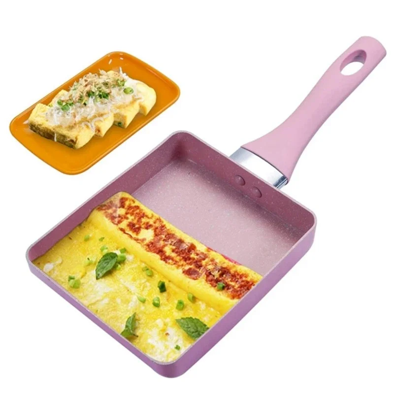 Nonstick Japanese Tamagoyaki Egg Roll Pan for Home Breakfast Kitchen