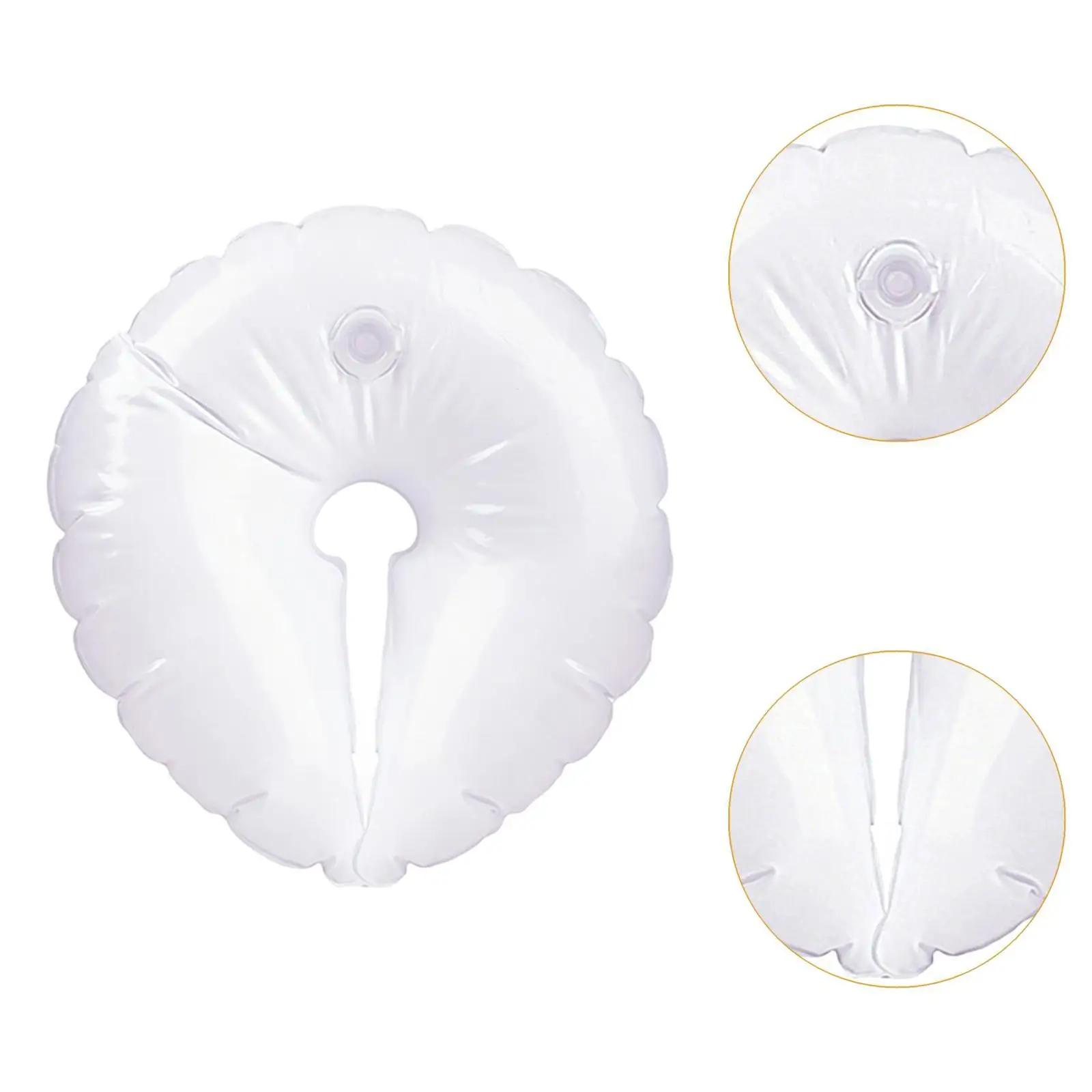 2 Pieces Umbrella Base Weight Bag Sand Bag Portable Yard Wind Resistance Exhibition Display Stand Weight Wear Resistant White