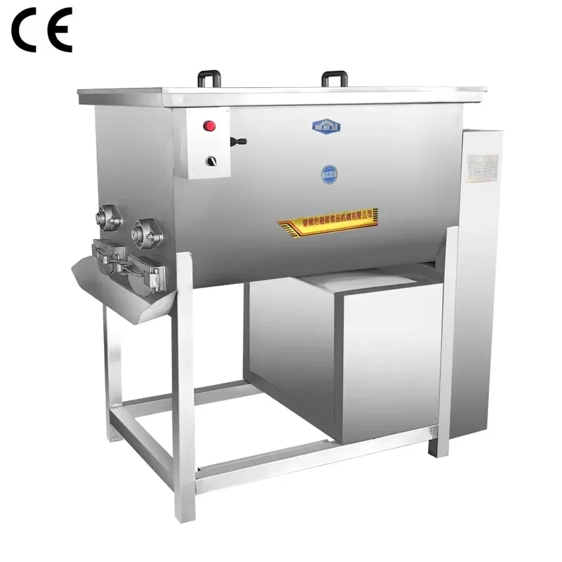 2026 SUS304 Small Meat Mixing Machine Price for Dumpling Hot Dog Meatball Stuffing Mixing Machine Stuffing Meat Mixer Price