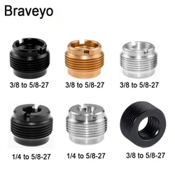 1/4 3/8 to 5/8-27 Conversion Screw Fine Thread Microphone Stand Mount Adapter Screw For Converting Mic Clips Tripod