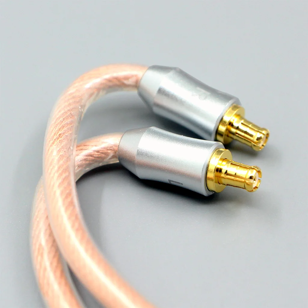 7n Litz OCC HIFI Type6 756 rdzeń Ekranowany kabel słuchawkowy do Audio Technica ath-ls400 e40 e50 e70 ls300 ls200 ls70 ls50 31 7979