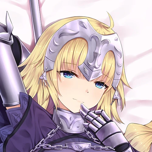 Anime Game Fate/Grand Order Joan Of Arc Sexy Dakimakura Cuddly Cover Japanese Otaku Pillow Lining BMZP