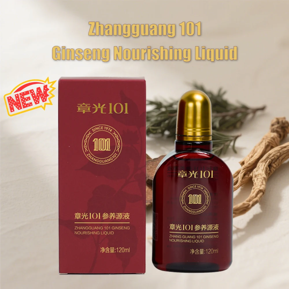 سائل مغذي Zhangguang 101 من الجينسنغ - العناية بالشعر المغذي للعناية بالشعر الطبيعي لصحة وصحة نمو الشعر