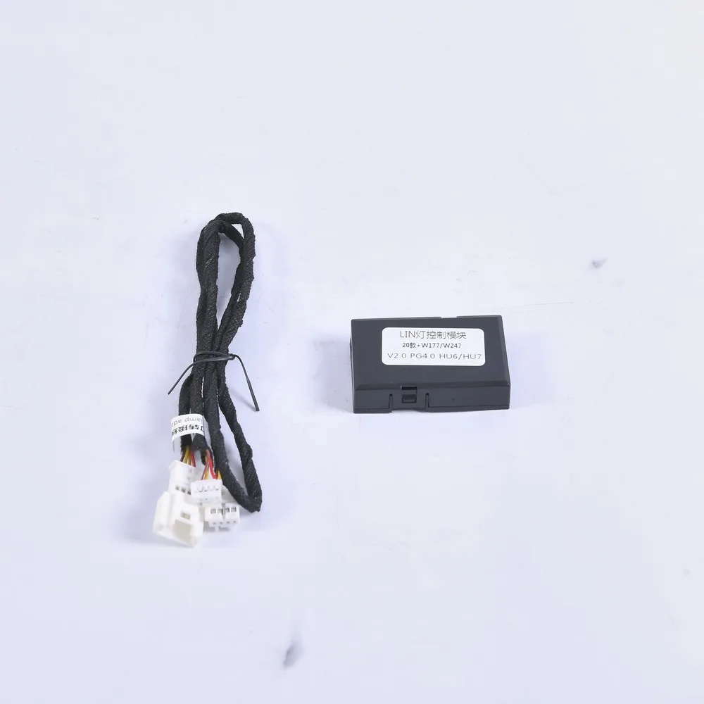 64 Color RGB LED Control Box Module Parts For Mercedes Benz C-Class GLC E-Class A-Class GLB GLA  Ambient Light Connector