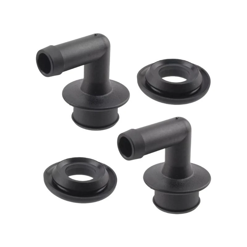 Conjunto de cobertura de cotovelo de ventilação de motor ABS resistente Ajuste direto Válvulas à prova de vazamentos Tampa de ventilação 53013360AA para carro