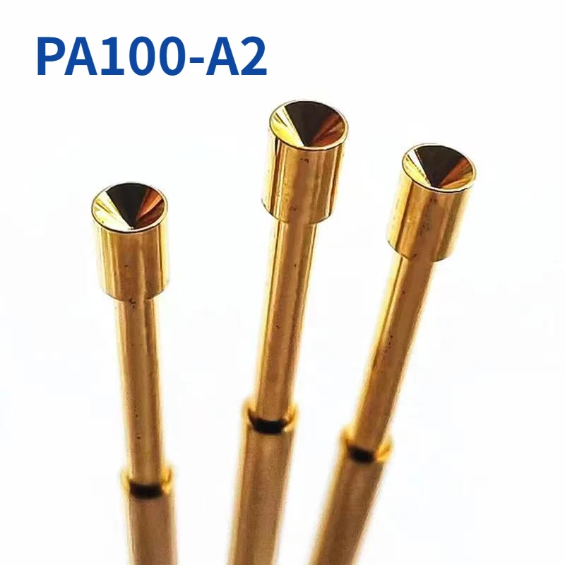 100PCS PA100-A2 Spring Test Probe Needle Tube Outer Diameter 1.36mm Needle Total Length 33.35mm Used To Test Circuit Board