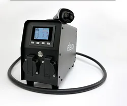 New energy electric vehicle inverter external discharge gun outdoor portable power supply power converter American standard NACS