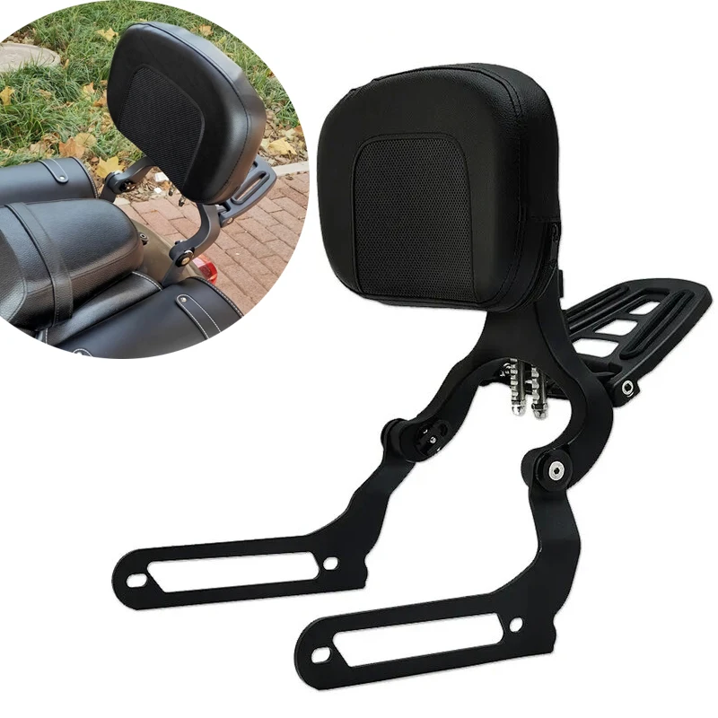 

Motorcycle Rear Seat Luggage Rack Fender Cargo Shelf Rear Passenger Bar Backrest For CMX 500 CMX500 CMX300 Rebel 500