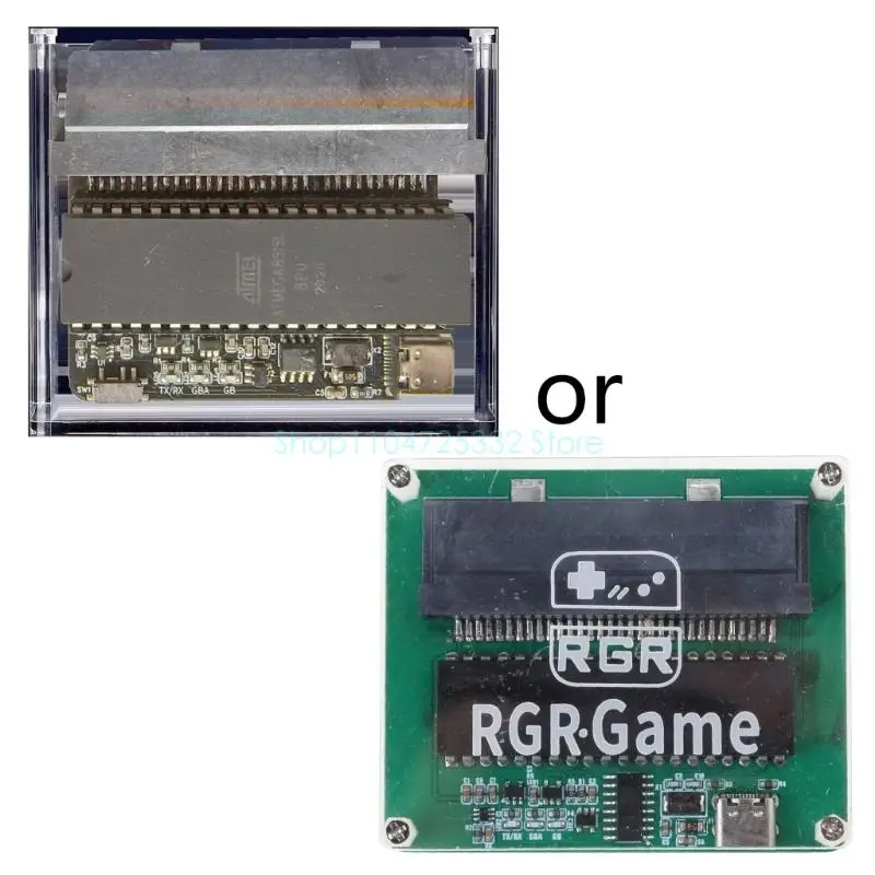 GBxCart Reader/Writer Backup Adapter for Game Boy GBC Cartridges, USB Retro Game Card Connector Dumper with Save Support