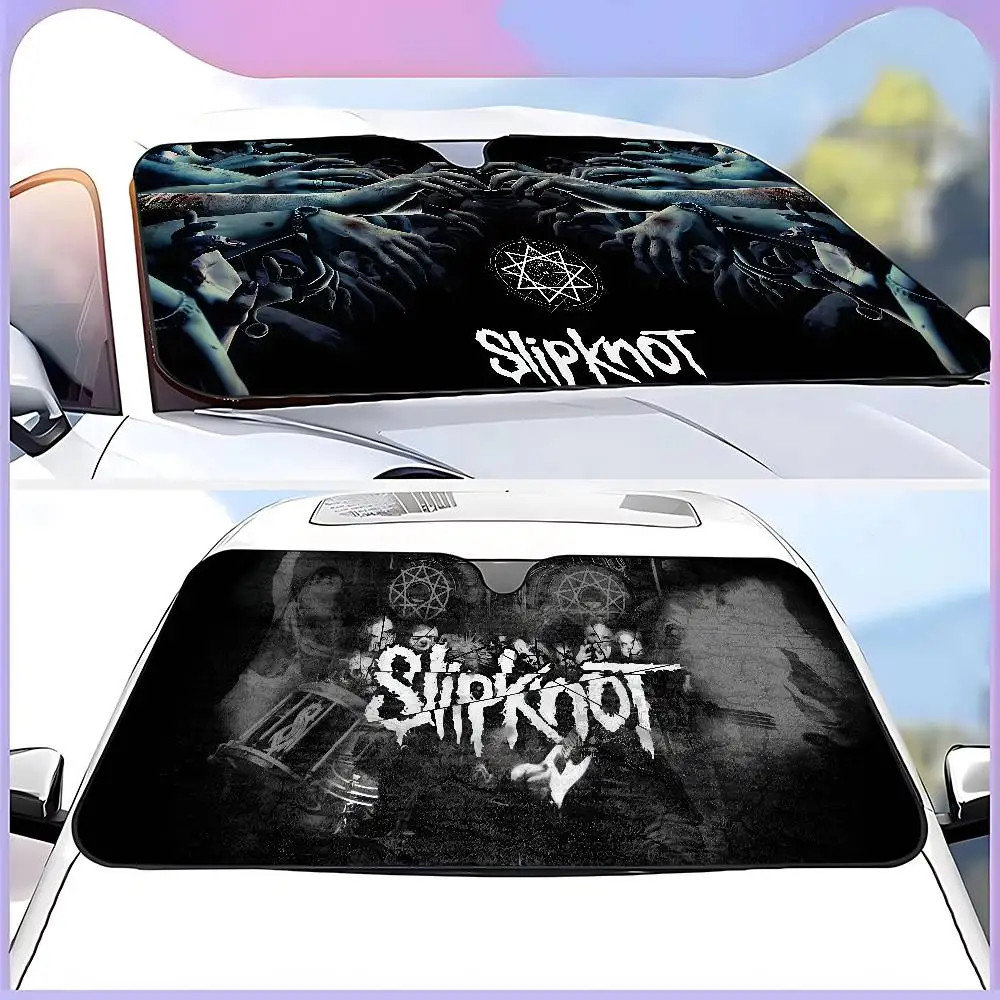 S-Slip-notes مظلة السيارات الستائر الزجاج الأمامي نافذة أمامية قناع 70x130 سنتيمتر الشمس قناع الشمسية حماية منقوشة هدية الجدة سيارة #6