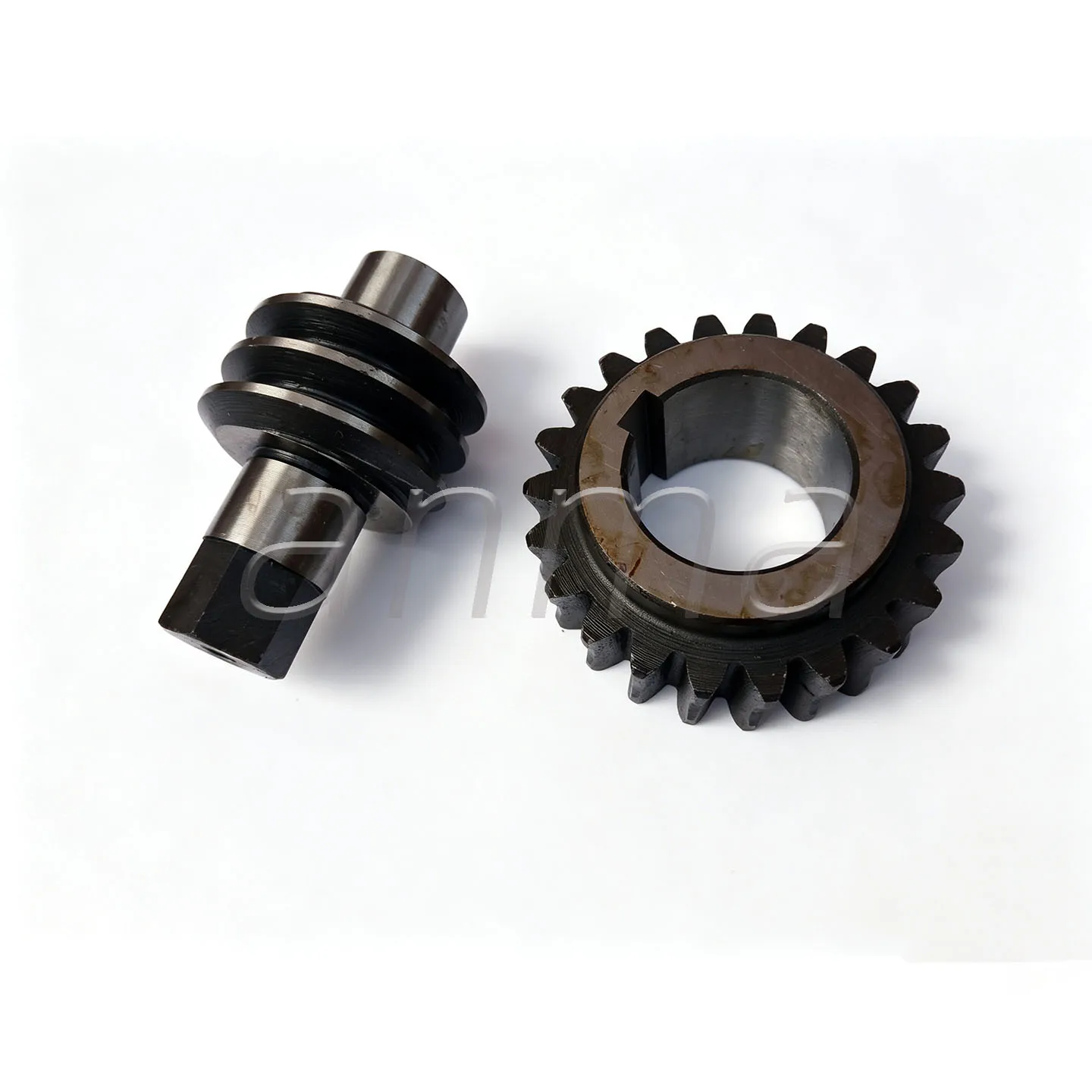 1 Set Printing Machine Rubber Blanket Worm Gear And Worm 22 Teeth For Komori Printing Machine Accessories