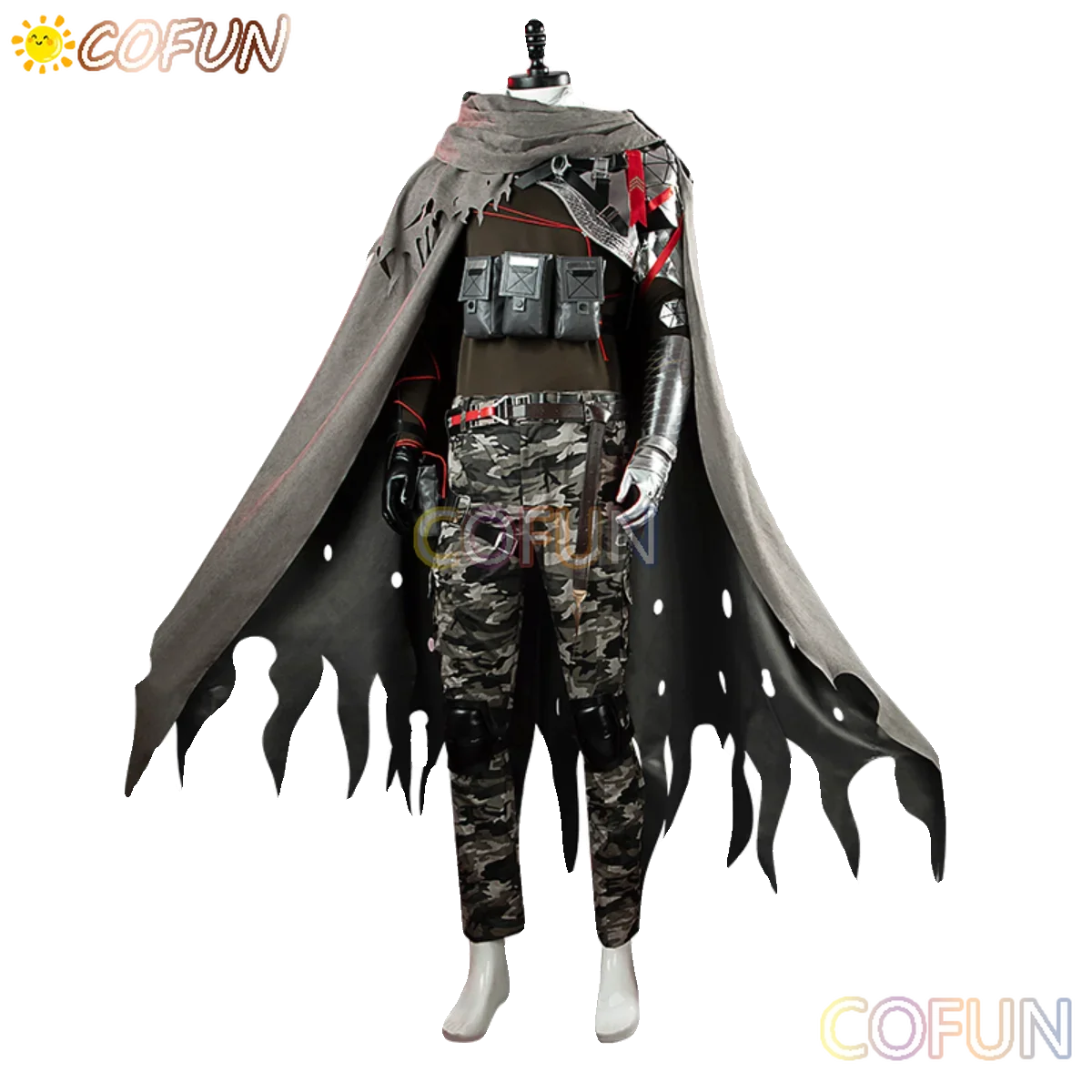 

COFUN [по индивидуальному заказу] Arknights Hoederer косплей костюм игровой костюм красивая униформа плащ топ брюки Хэллоуин карнавальный наряд для вечеринки
