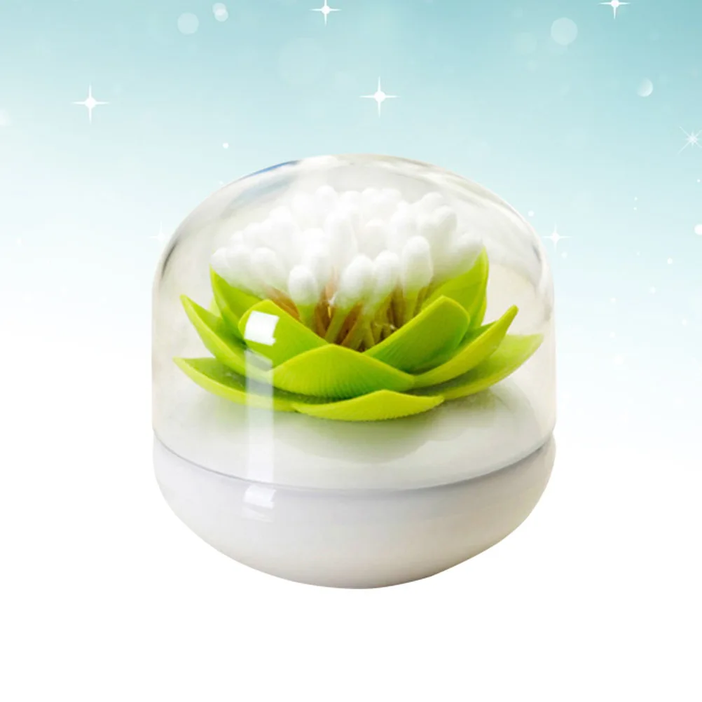 

Toothpick Box Green Large Size Creative Plastic Storage Container For Dining Room Bedroom Living Room Holder Cotton Swab