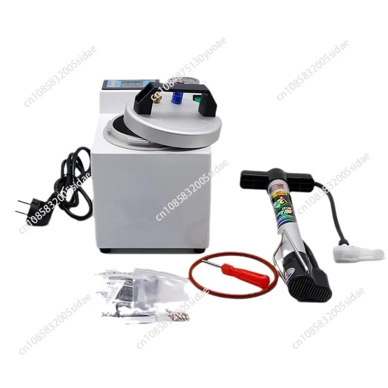 Dental Lab Automatic Polymerizer Portable Curing Pressure Pot Polymerizing Digital Display  Adsorption silicone rubber repair