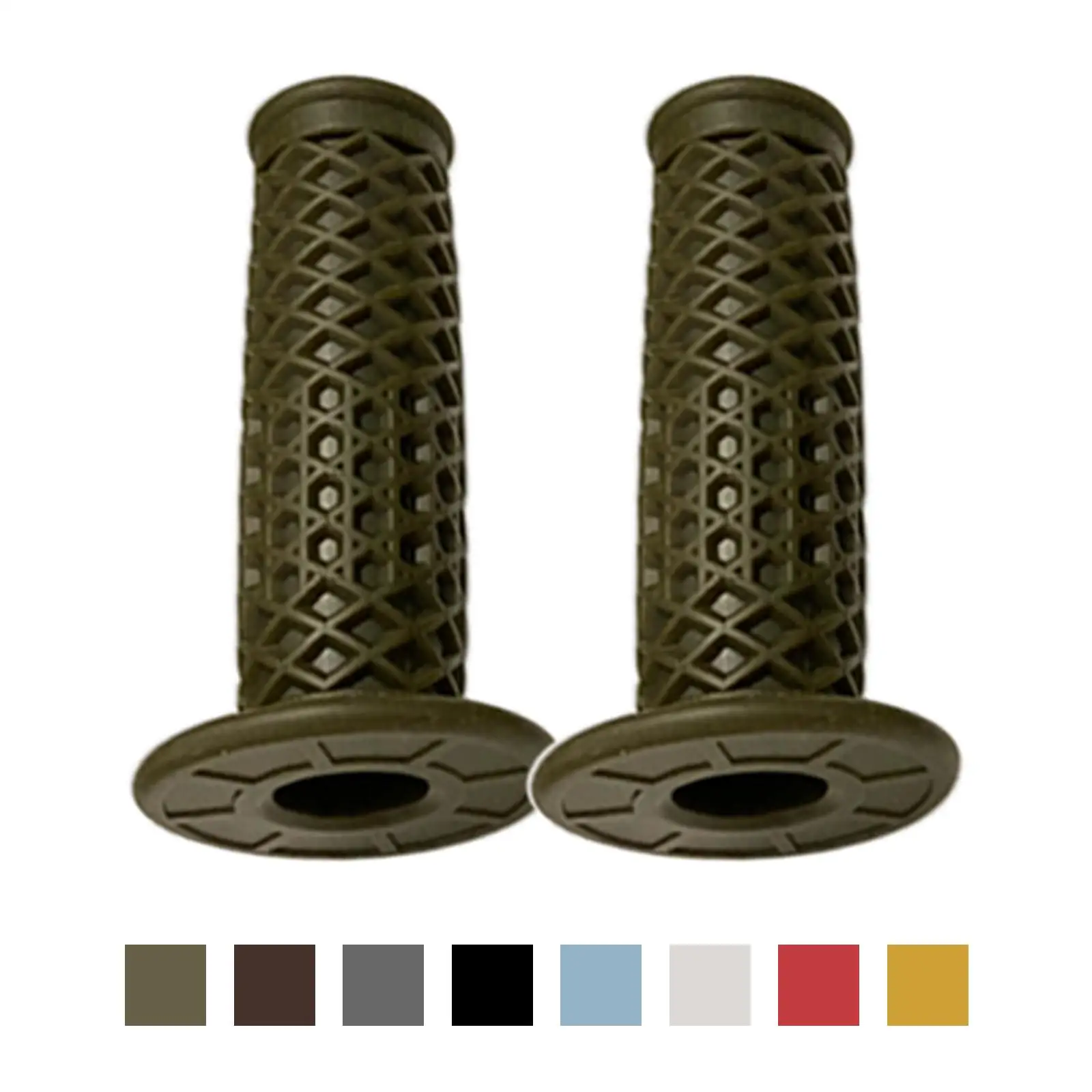 

2 шт., нескользящие сменные универсальные ручки для руля мотоцикла