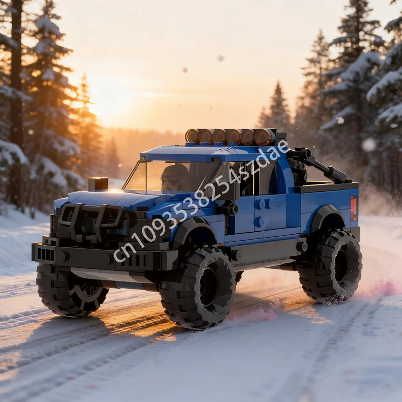 

421pcs MOC Forded RAPTOR City Champions Supercar Model Building Blocks DIY Creative Toys Education Christmas Gift Birthday