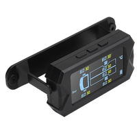 Innovative Car RV Truck TPMS 6 Wheels Sensor Solar Tire Pressure Monitoring System 0-8Bar Car External TPMS Sensor