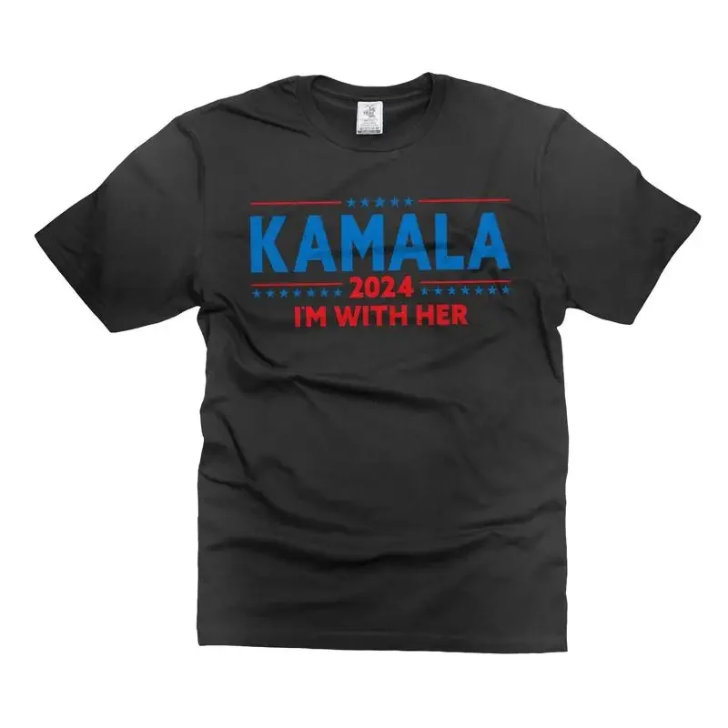 Kamala 2024 T Shirt Harris Election I'M With Her Support