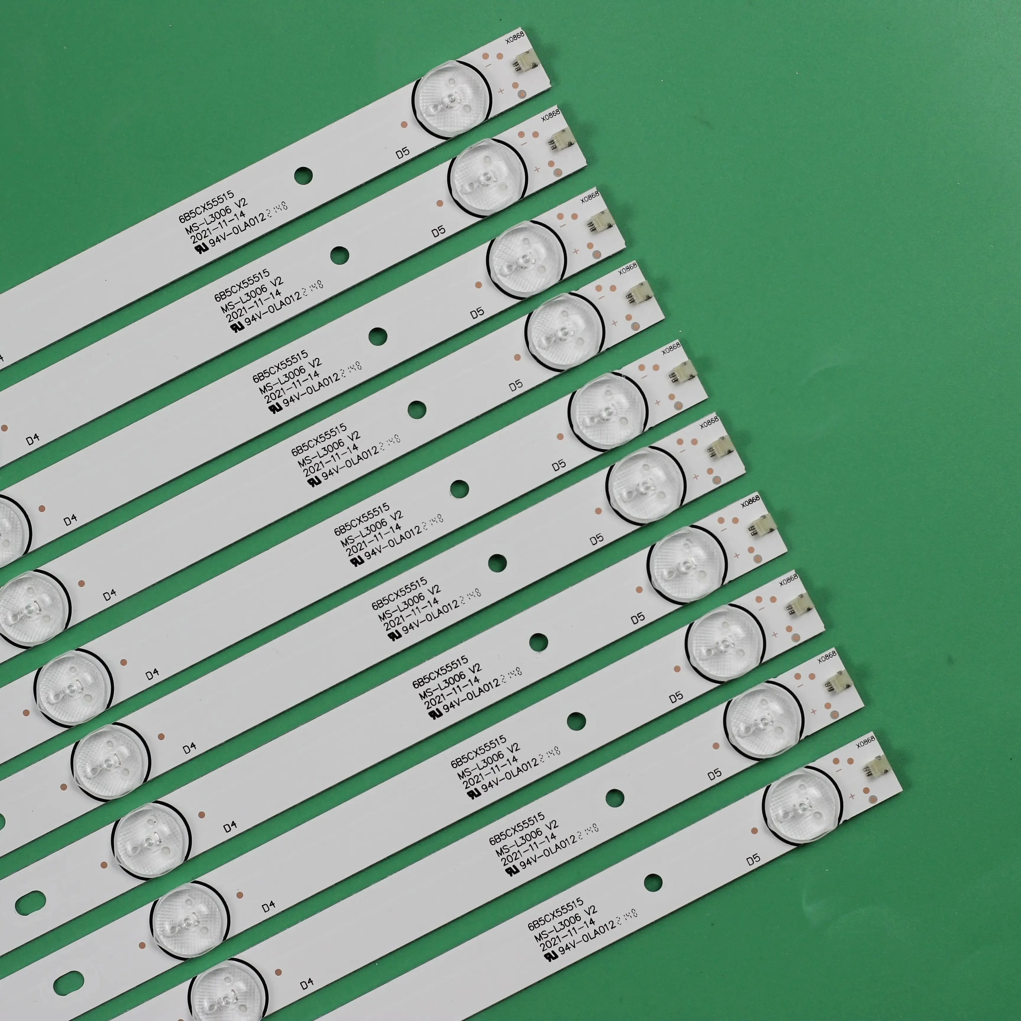 

Лента светодиодной подсветки, 5 ламп для K58DLX9US CX580DLEDM JL.D58051330-006AS-M_V01 58F2 3080558F20DTZ001 308055819ndtz001 MS-L3006