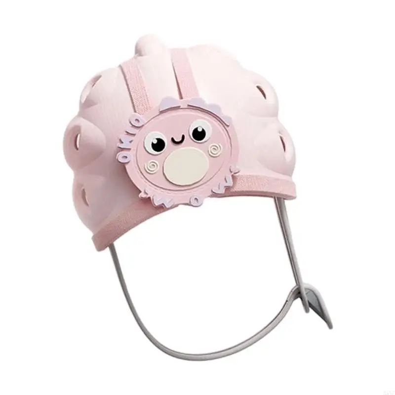 

A5YC Baby Head Protector Comfortable Foam Padding Breathable Adjustable Helmet Hat