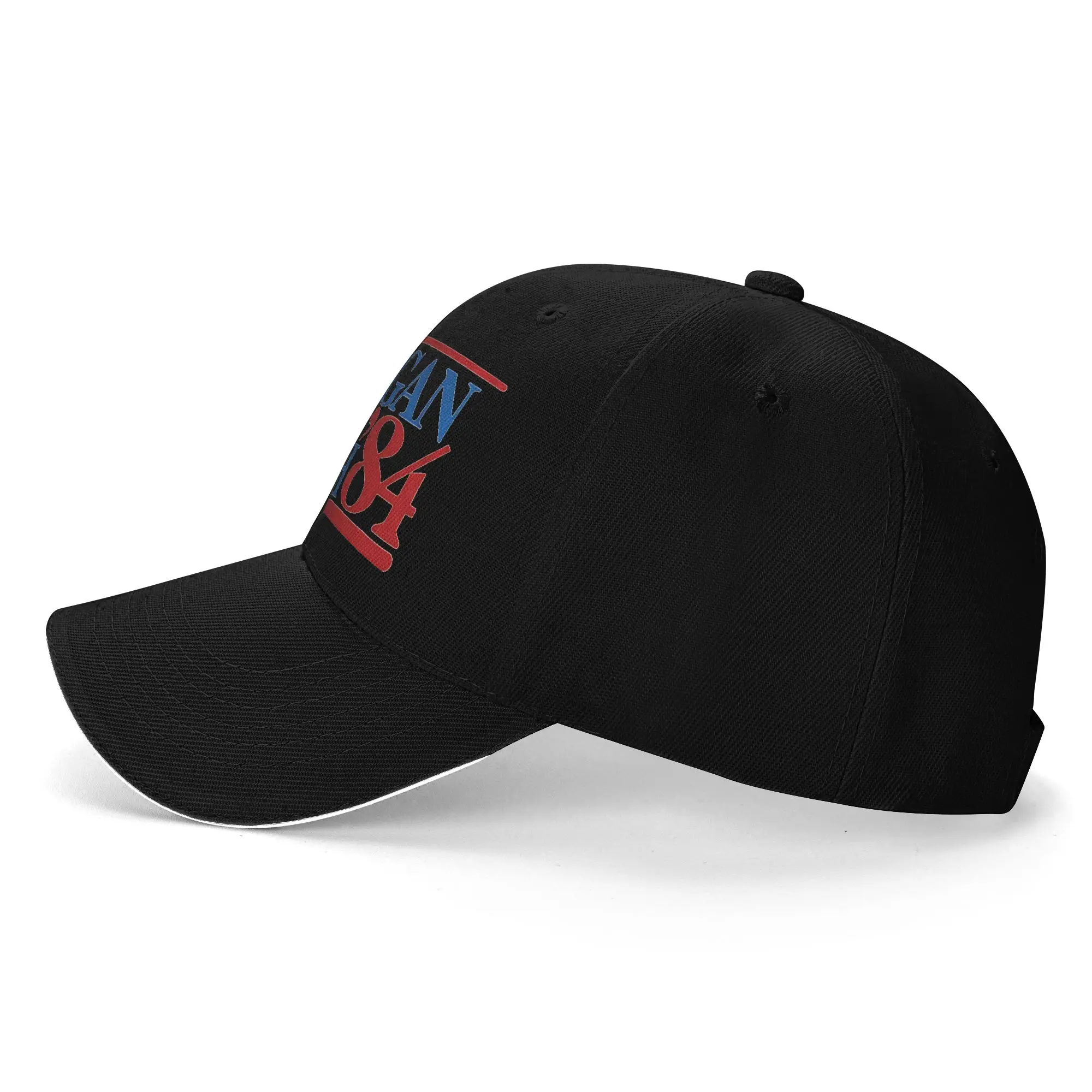 Law and Order Reagan Bush 84 Sandwich Hats Men Women ,Casual  Caps Golf Hats Adjustable Polyester Baseball Caps Spring