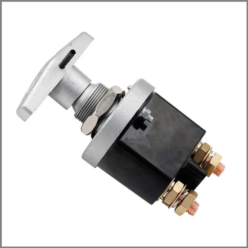 For 12V Battery Disconnect Switch, Marine RV Battery Isolator with Locking Panel