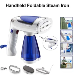1600W Handheld Steamer for Clothes Portable Foldable Travel Steam Iron Garment Steamer Multiple Use 220V 3 Speed Adjustable