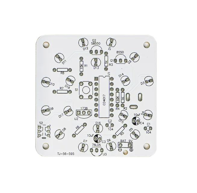 Infrared remote control night light kit fun electronic production LED light soldering assembly circuit board DIY parts