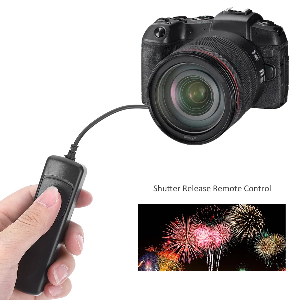 Shutter Release Remote Control ‑60E3 Shutter Release Remote Control Cable for Canon 500d 450d 700D 650D 550D 60D 600d