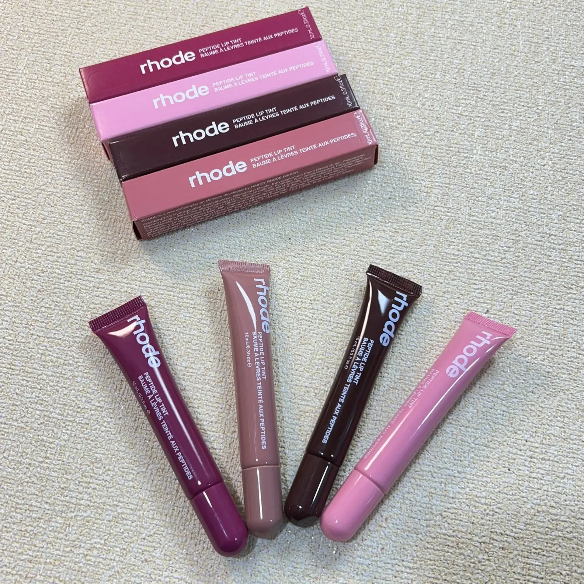 Rhode Skin Spring Lipgloss, Lippenbalsam, glättender Lippenstift, reduziert Lippenfältchen, langanhaltende Pflege, tägliche Pflege für Frauen, Feuchtigkeitsspendendes Produkt, Rouge, Mädchen-Make-up. – Detail 16