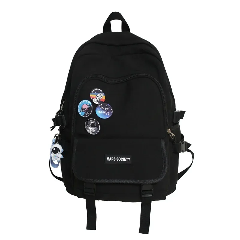 Large Capacity Backpack High School Bag College Students New Korean Brand Travel Girls Boy Computer Simple Backpack