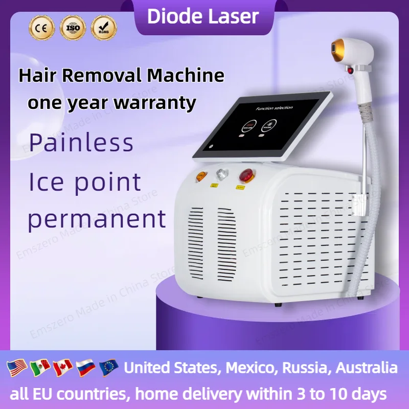 Diode Laser Hair Removal Professional Machine High Quality Lasers 808 aesthetic medicine laser machine Salon Home Use Remover