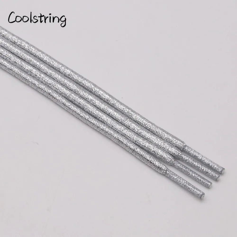 Шнурки Coolstring металлические, однотонные