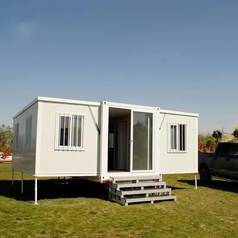 Ready Made Shipping Expandable House For Sale Light Steel Folding Prefabricated Home 20ft 40ft Prefab Container House