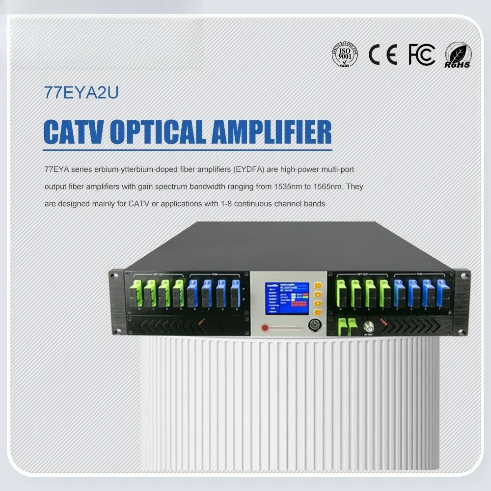 JDSU PUMP Layar Besar Pasokan Ganda Input Ganda PON Penguat Optik